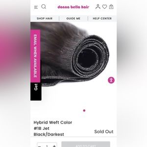 Donnabella hybrid weft